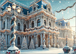 Architecture Christmas Card Artful