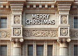 Architecture Christmas Card Fancy