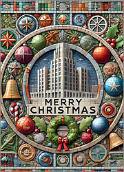 Architecture Christmas Card Luxurious