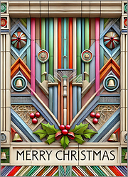 Architecture Christmas Card Stunning