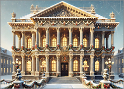 Architecture Christmas Card Tuneful